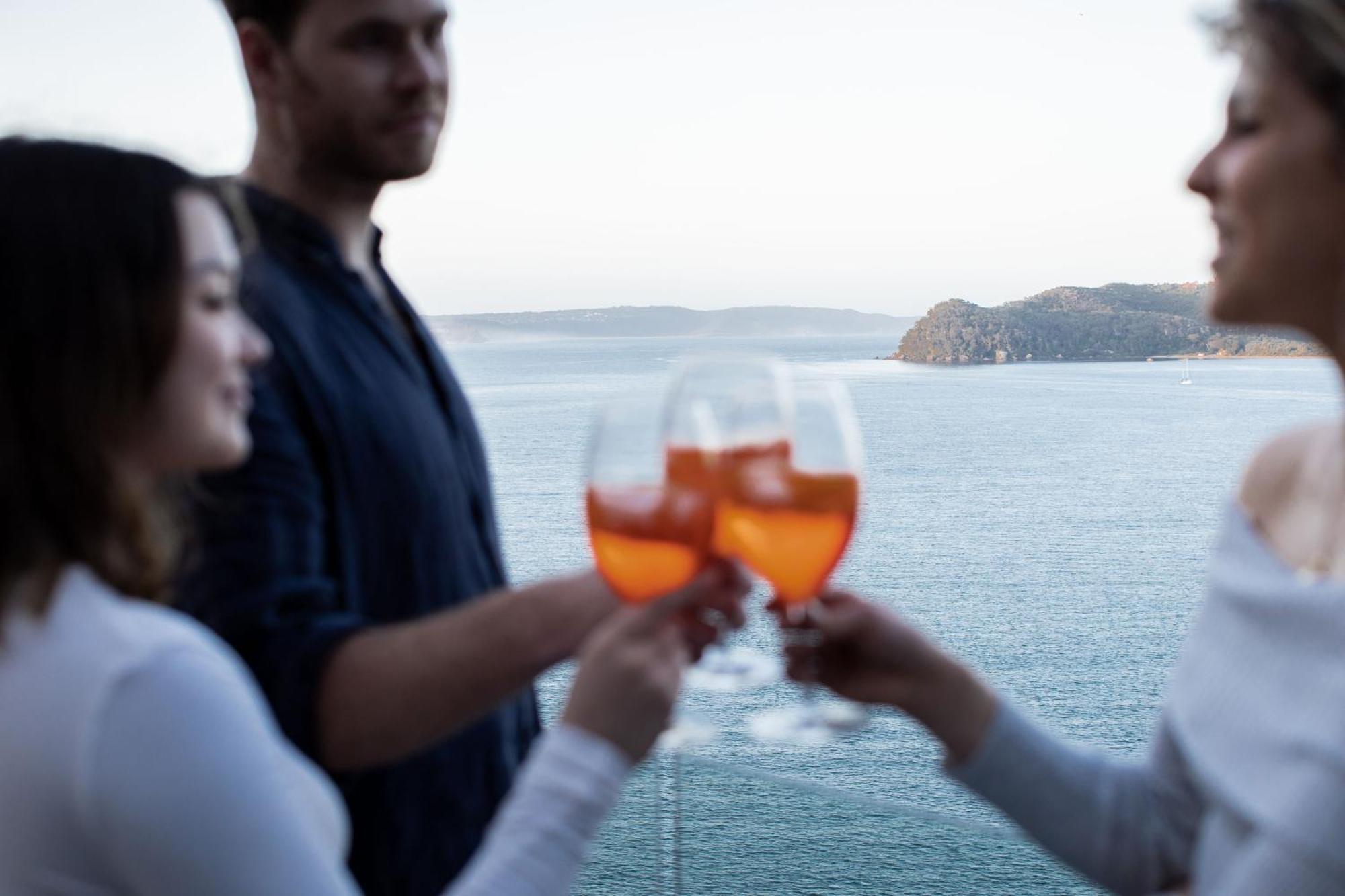 Vila Cape Mackerel Cabin With Magic Palm Beach & Pittwater Views Great Mackerel Beach Exteriér fotografie