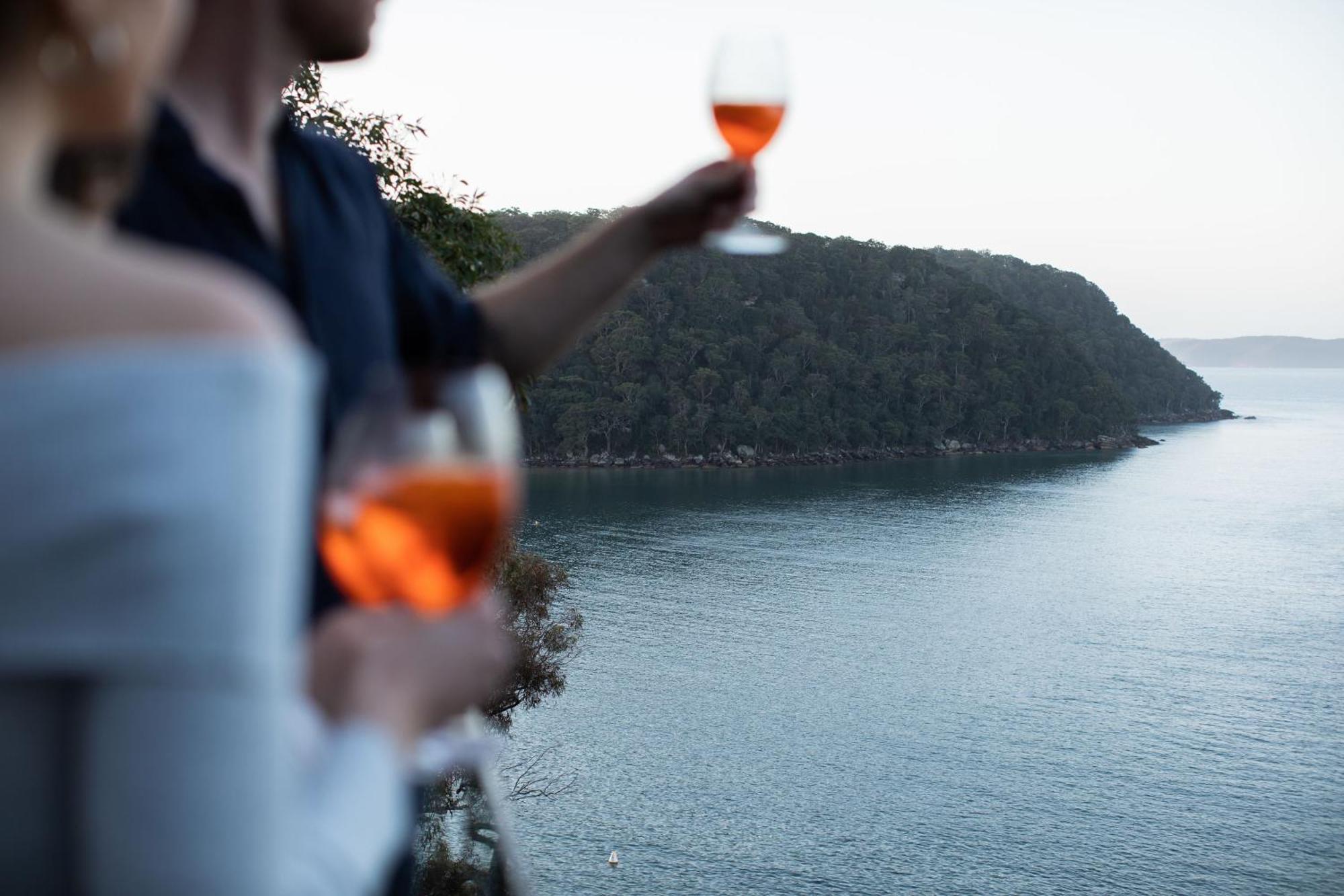 Vila Cape Mackerel Cabin With Magic Palm Beach & Pittwater Views Great Mackerel Beach Exteriér fotografie